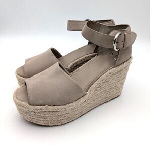 Marc Fisher LTD Alita Platform Sandal Women's Light Natural Size US10M EU40